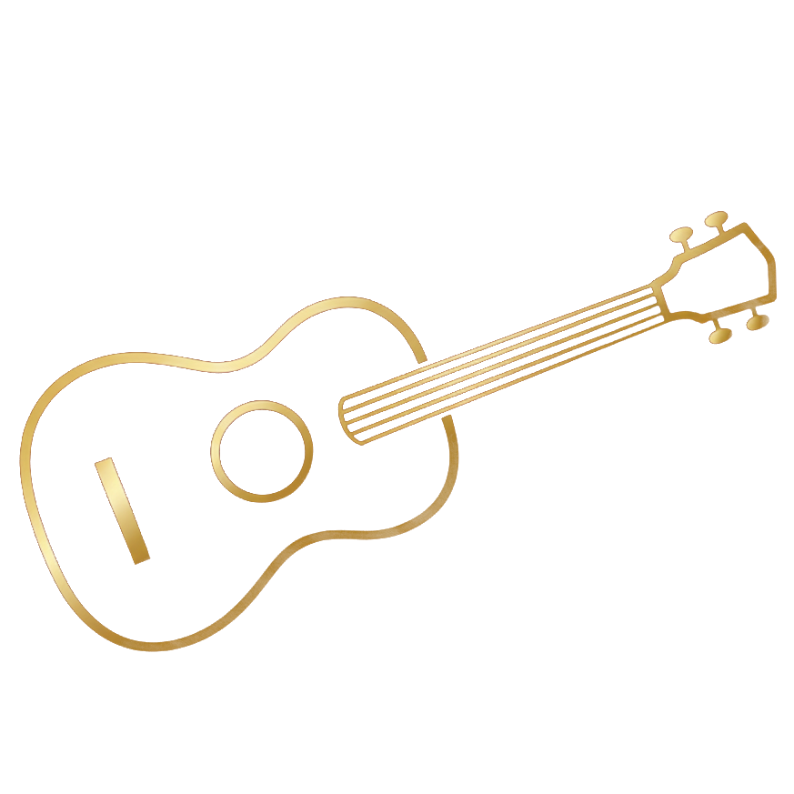 Violão Dourado